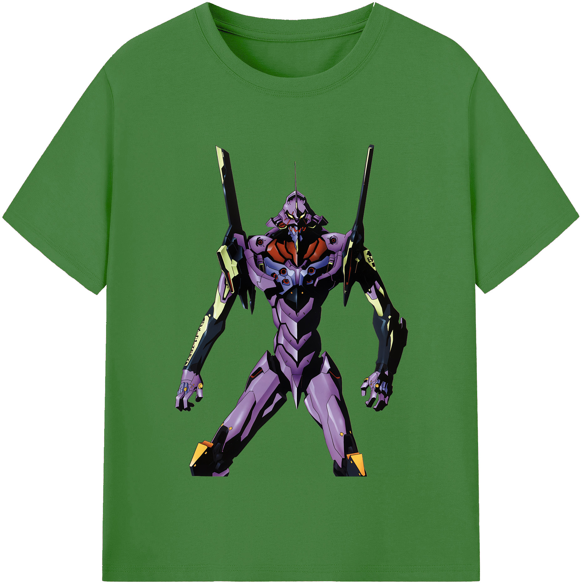 （画像用） EVA 新世紀エヴァンゲリオン レディースカジュアルプリントTシャツ（綿100％）